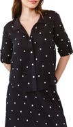 Bella Dahl Dot Button-Up Camp Shirt