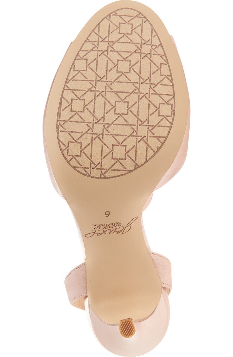 Jewel Badgley Mischka Hayden Embellished Ankle Strap Sandal, Alternate, color,