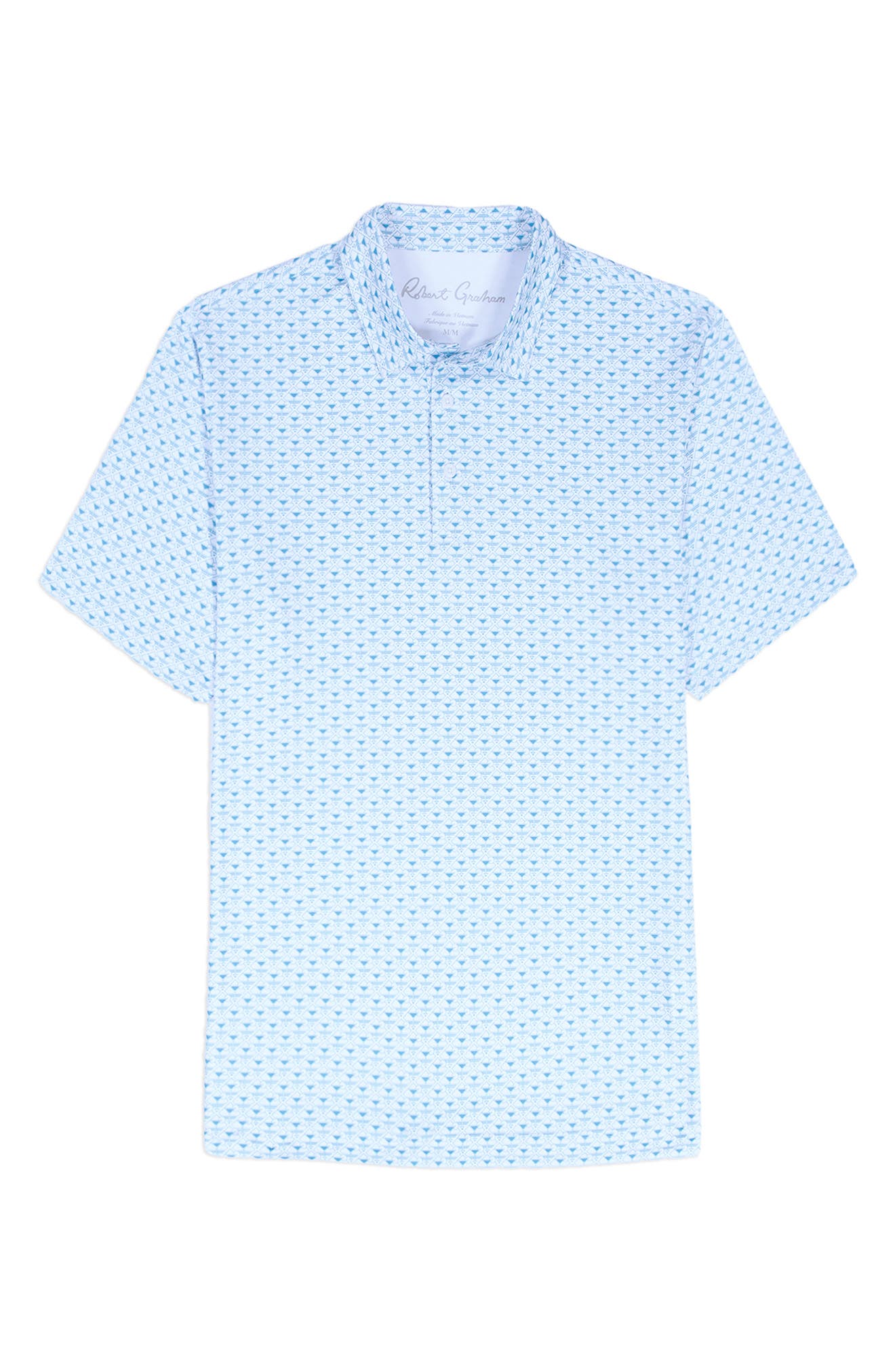 Мужские Robert Graham Links & Drinks Performance Golf Polo — фото 5
