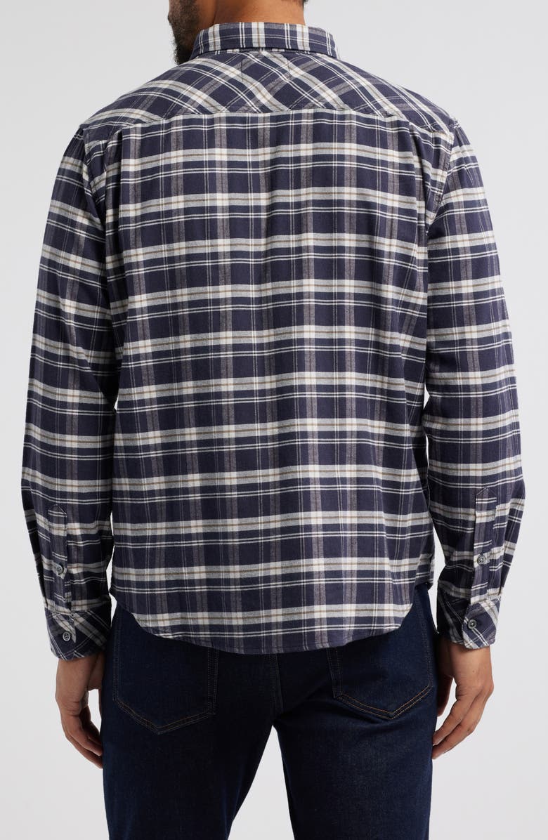 Rails Reid Plaid Stretch Cotton Button-Down Shirt, Alternate, color, 