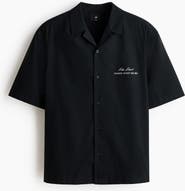 H&M Relaxed Fit Printed Resort Shirt