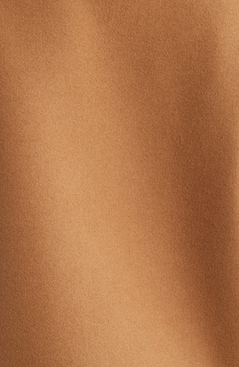 Sam Edelman Crop Jacket with Faux Shearling Collar, Alternate, color, Camel