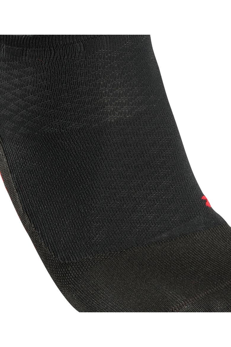 RU5 Race Invisible Running Socks, Alternate, color, Black-Mix