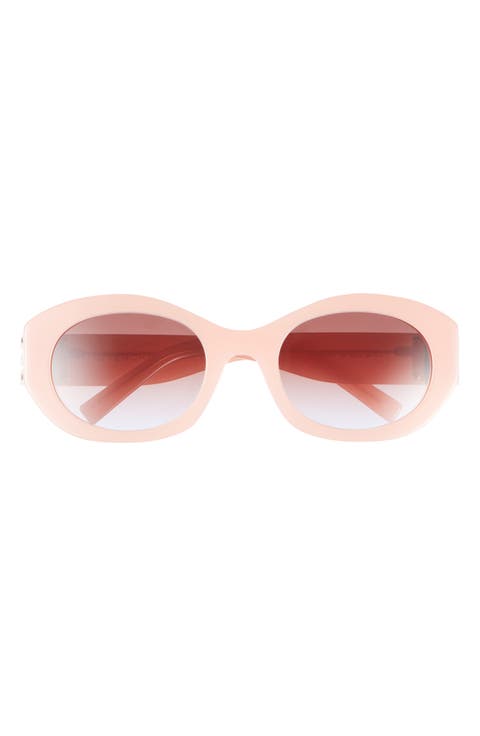 4G Oval Sunglasses