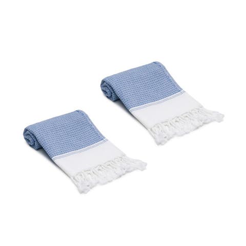Pria Turkish Cotton Hand Towels - Set of 2