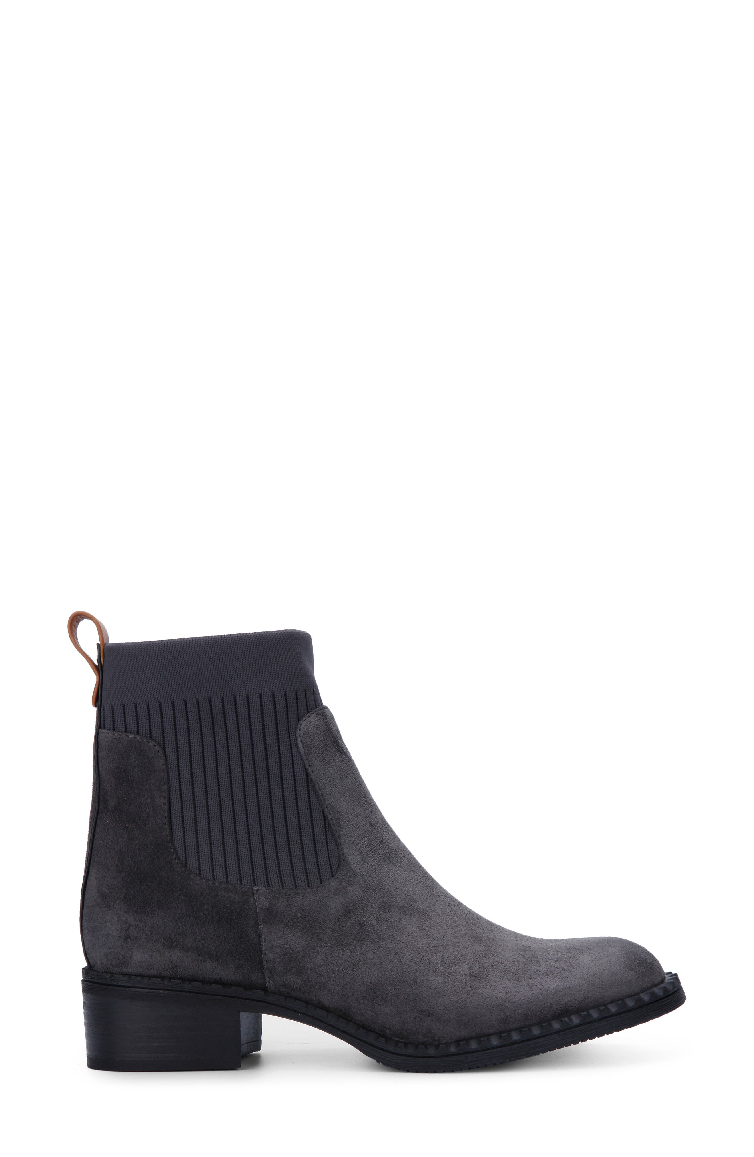 Gentle Souls by Kenneth Cole Best Chelsea Boot, Alternate, color, Charcoal Suede