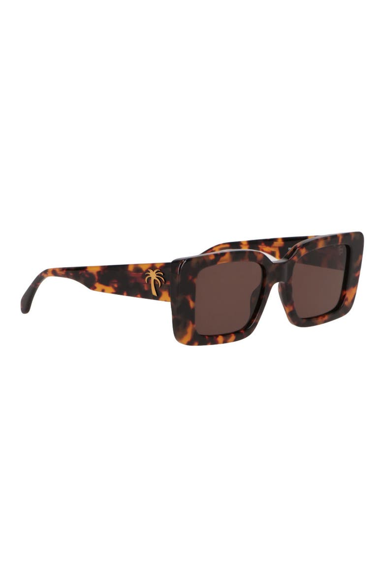 Dorris Square Sunglasses, Alternate, color, HAVANA BROWN