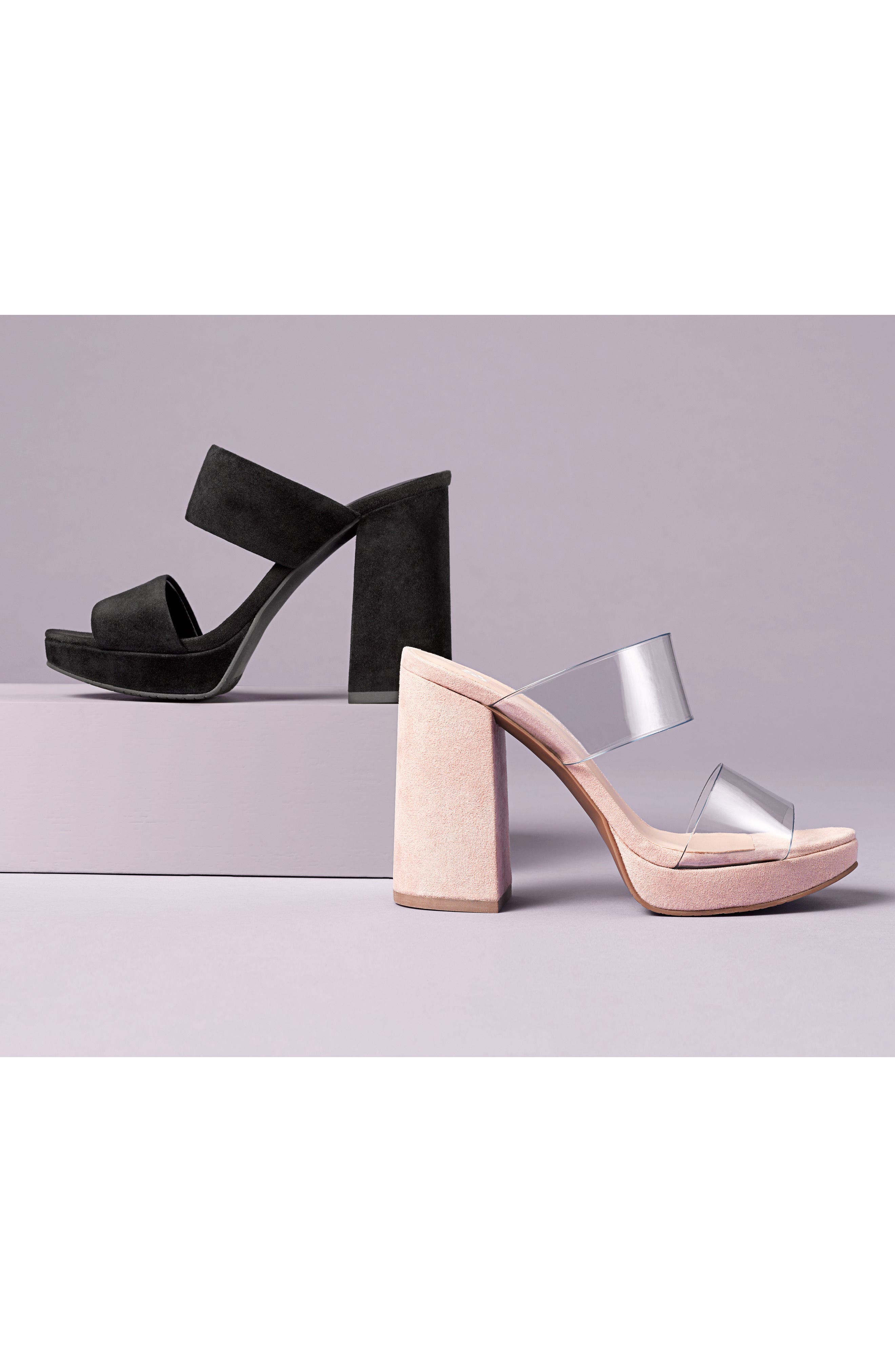 Sophia Platform Sandal, Alternate, color, RED SUEDE