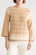 WISHLIST Border Stripe Sweater