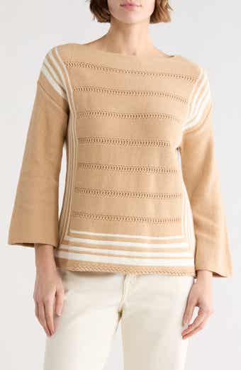 Border Stripe Sweater