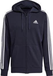 adidas Essential Fleece 3-Stripes Track Top
