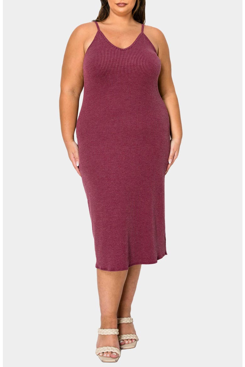 Aster Plissé Two-Piece Sweater Dress, Alternate, color, BURGUNDY