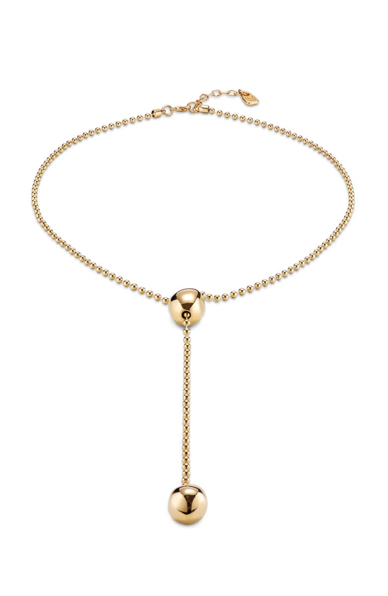 UNODE50 Drop Chain Necklace, Main, color, Gold