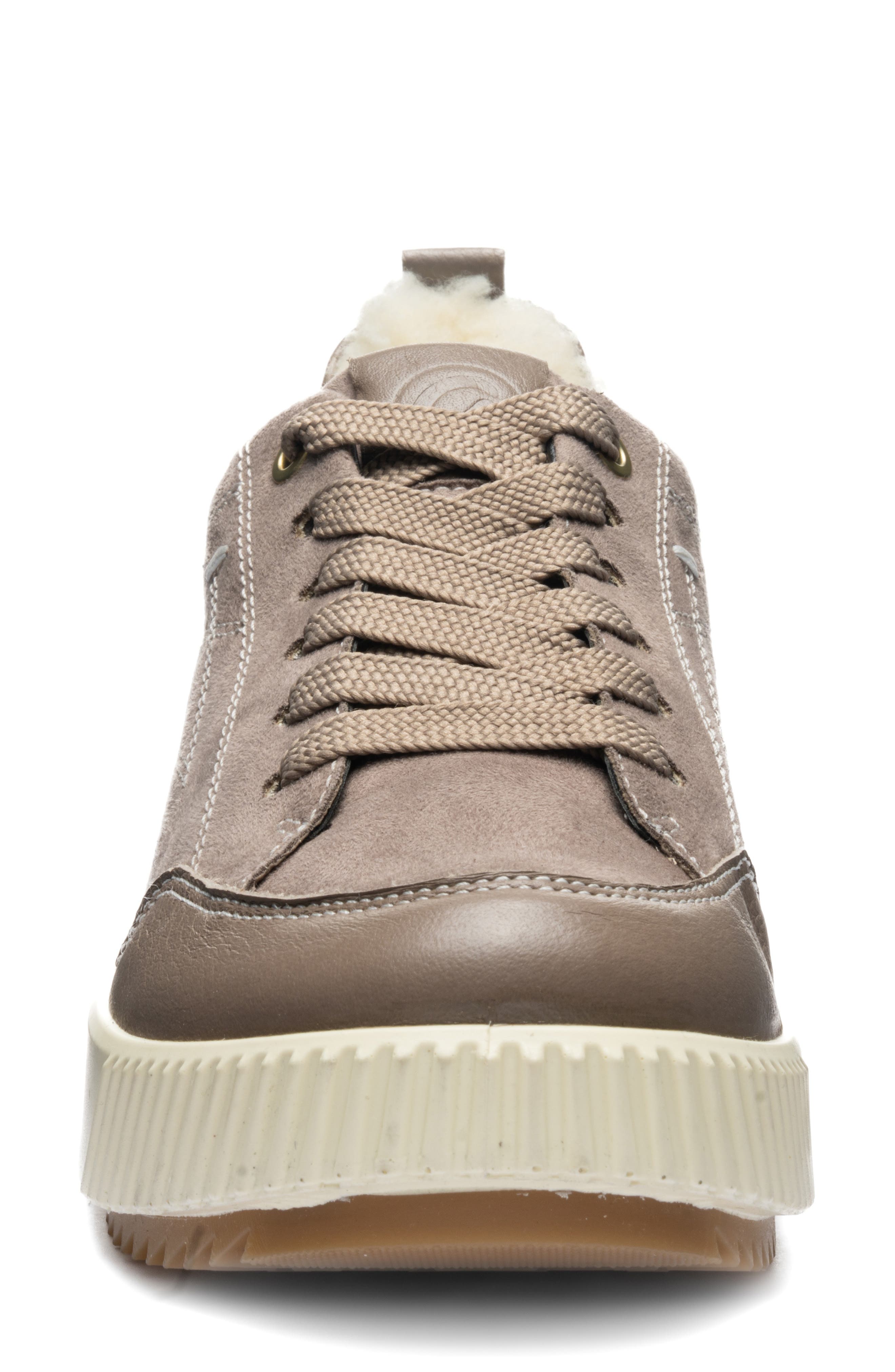 ara Delphi Gore-Tex<sup>™</sup> Waterproof Lace-Up Sneaker, Alternate, color, Moon/ Cashmere