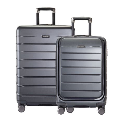 Santa Rosa Hardside Expandable 2 Piece Set 20" Front Access Carry On & 24" Checked Spinner