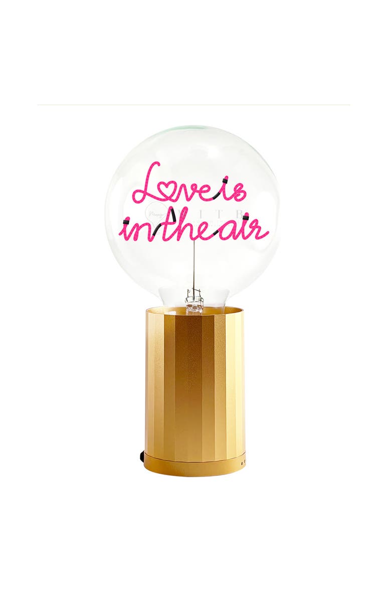 MITB Love Is In The Air Portable Table Lamp, Main, color, Gold