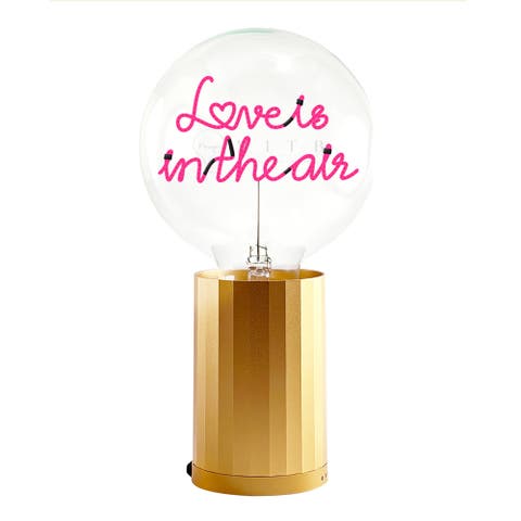 Love Is In The Air Portable Table Lamp