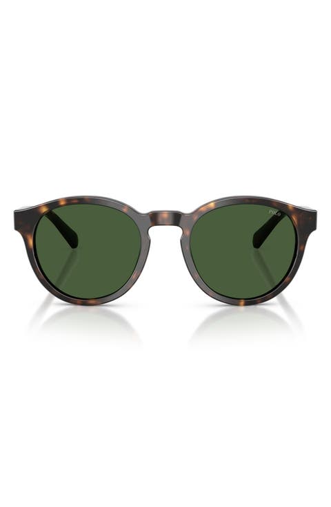 51mm Round Sunglasses