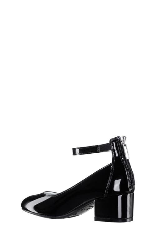 Nina Florious Metallic Flat In Black