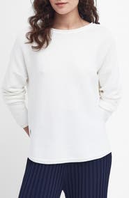 Barbour Marine Relaxed Fit Cotton Sweater