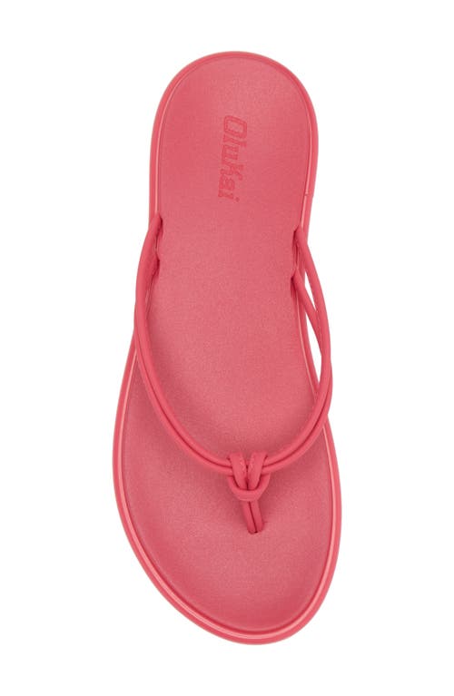 Olukai Aka Flip Flop In Pink