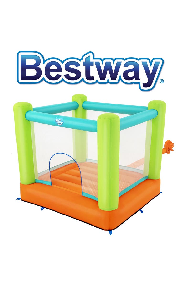 Bestway Jump and Soar Kids Inflatable Mega Bouncer, Alternate, color, Multicolored