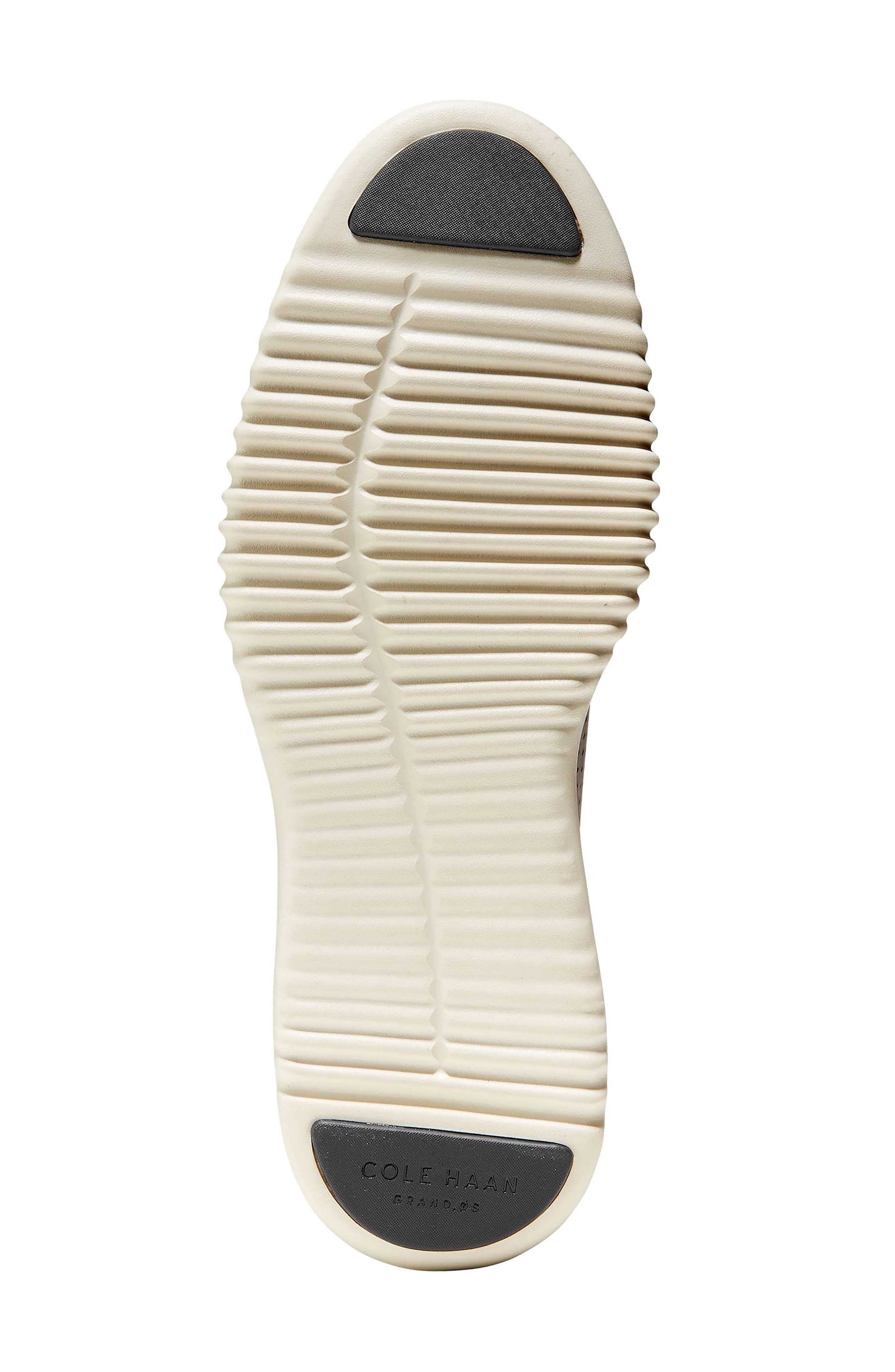 Cole Haan 2.ZeroGrand Laser Wing Derby, Alternate, color, Ironstone Nubuck/ Ivory