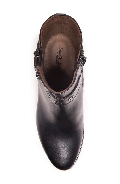 Nerogiardini Buckle Bootie In Black