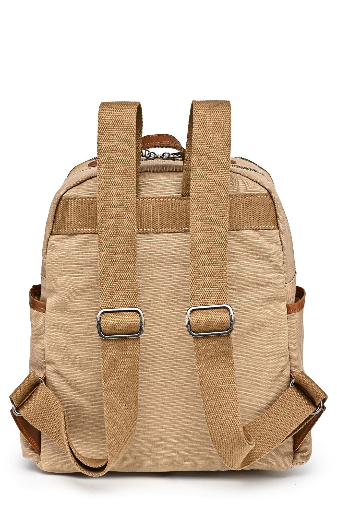 THE SAME DIRECTION Magnolia Hill Canvas Backpack, Alternate, color, Khaki