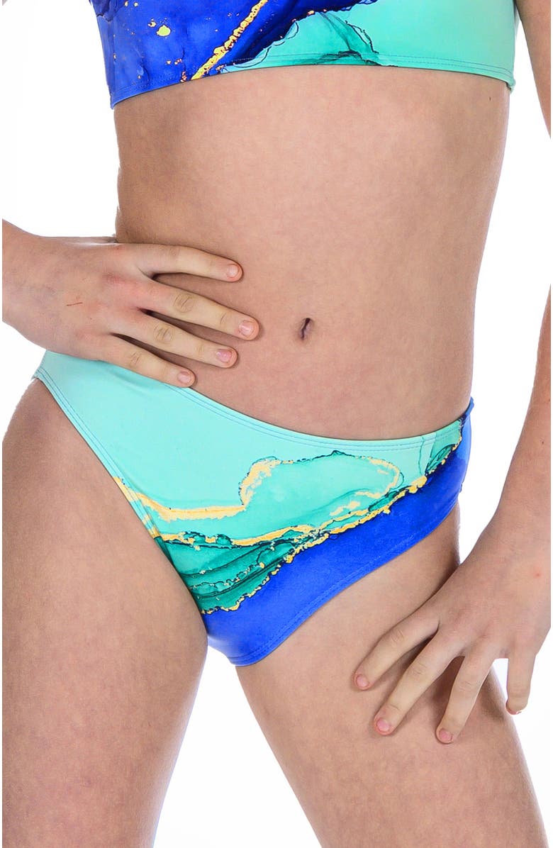 Destira Tidal Wave Aqua Bikini Bottom, Main, color, Tidal Wave Aqua