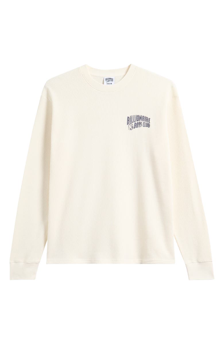Billionaire Boys Club Thermal Knit Sweatshirt, Alternate, color, Whisper White