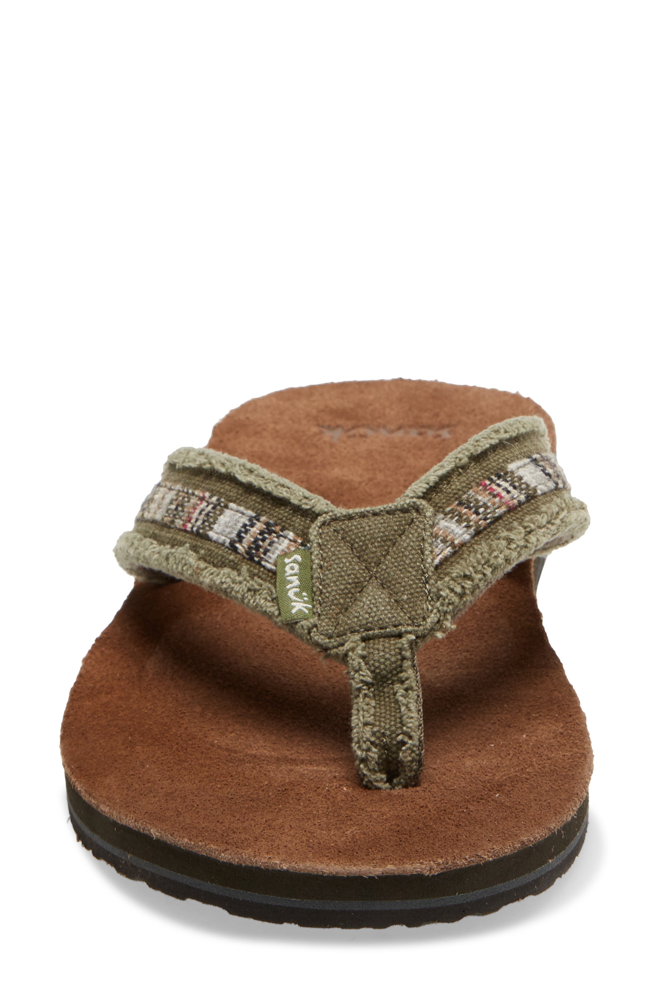 Sanuk Fraid So Flip Flop, Alternate, color, 