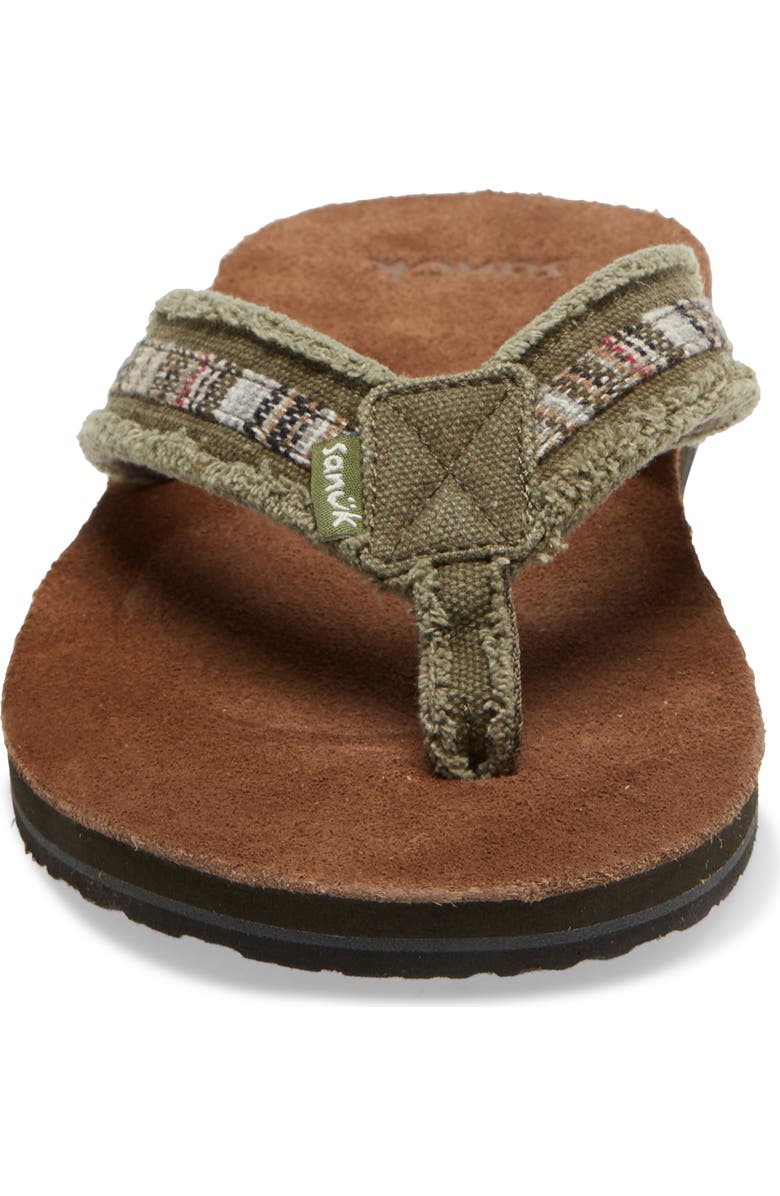 Sanuk Fraid So Flip Flop, Alternate, color,