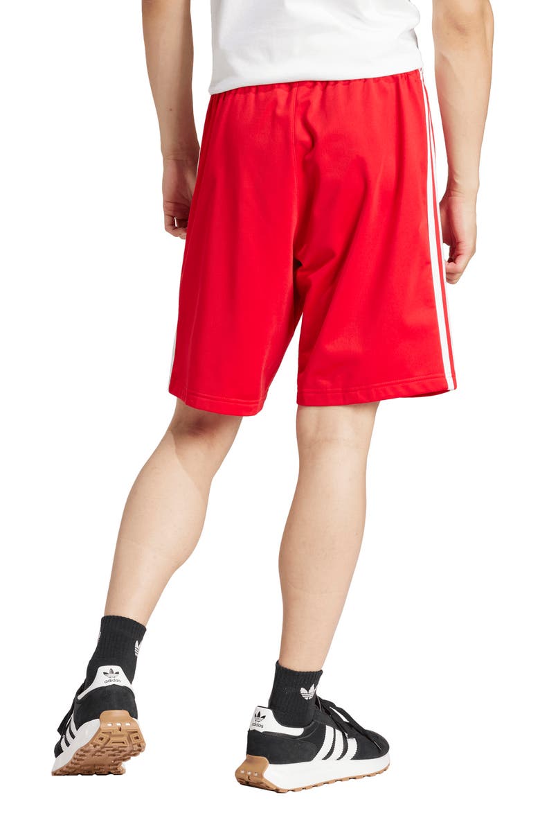 adidas Firebird Sweat Shorts, Alternate, color, Betsca/Whi