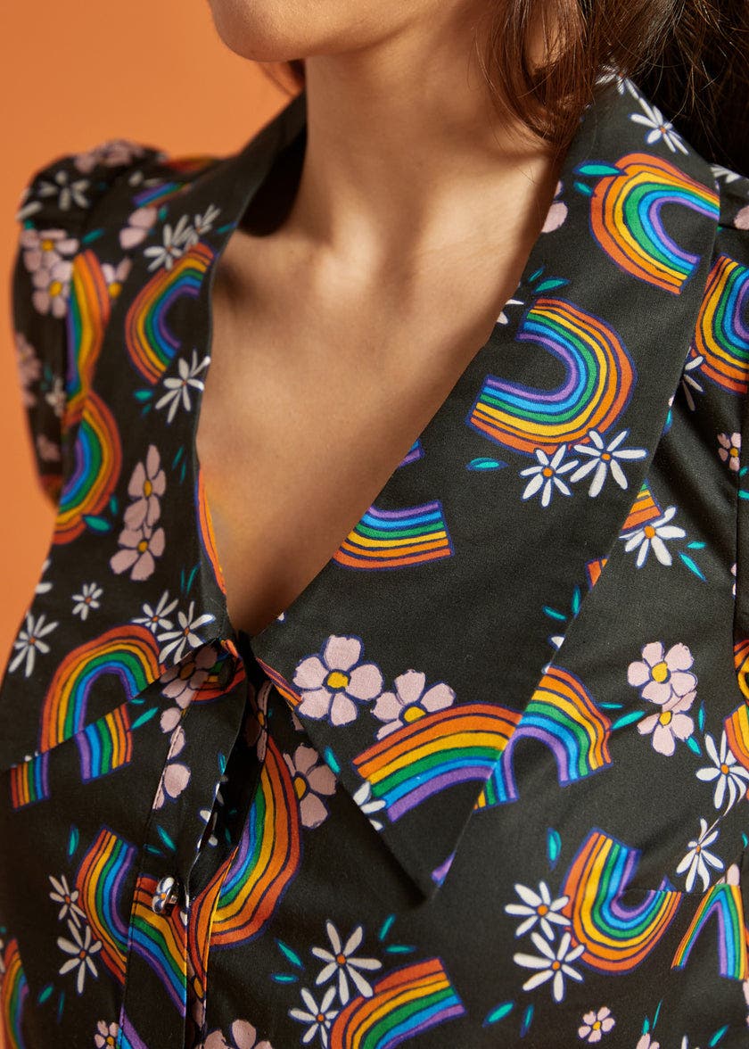ModCloth Petal Picnic Blouse (Women) | Nordstrom