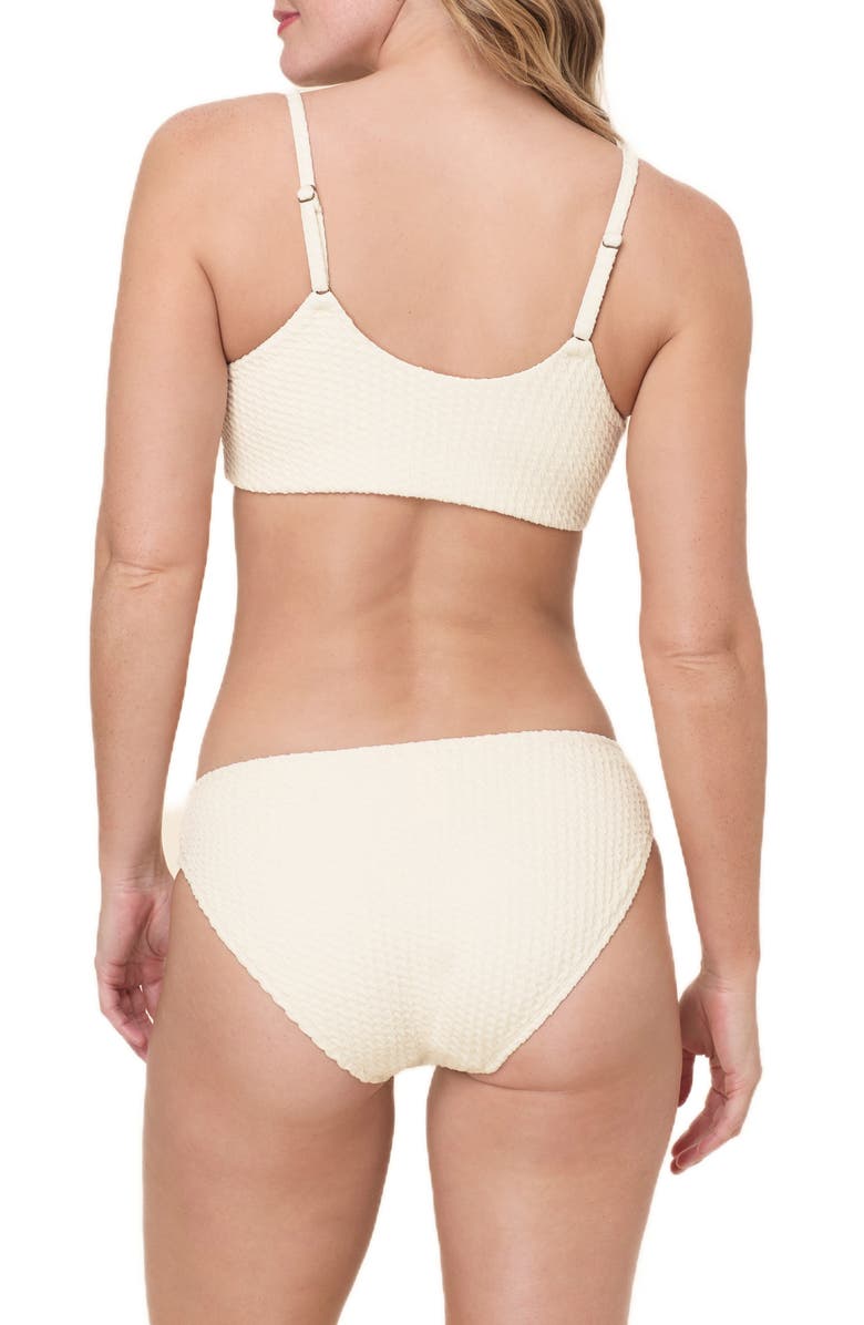 Andie The Bikini Bottoms, Alternate, color, Gardenia