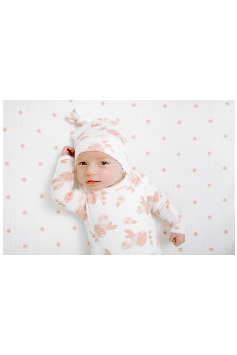 Snuggle Knit Newborn Gift Set, Alternate, color, ROSETTES