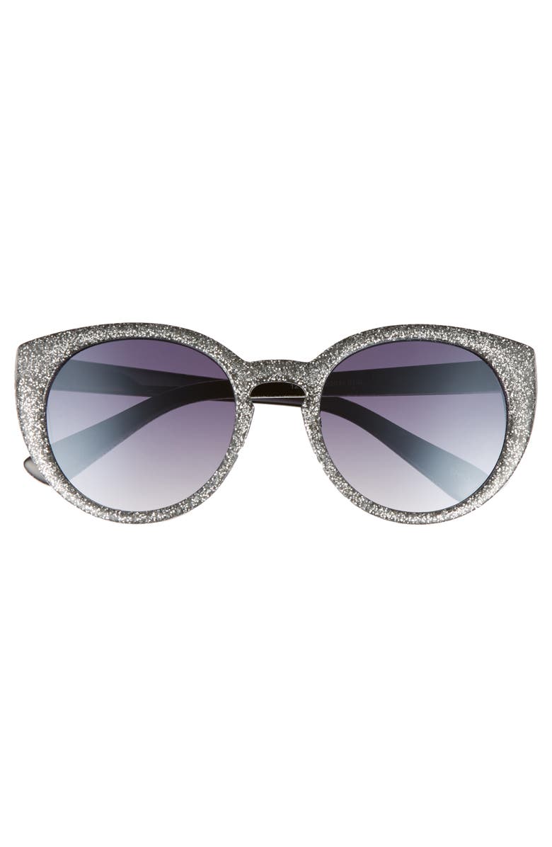 BP. Glitter Cat Eye Sunglasses, Alternate, color, 