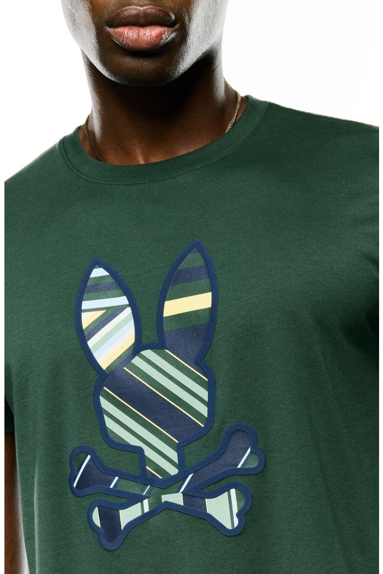 Drew Pima Cotton Graphic T-Shirt, Alternate, color, PINE NEEDLE