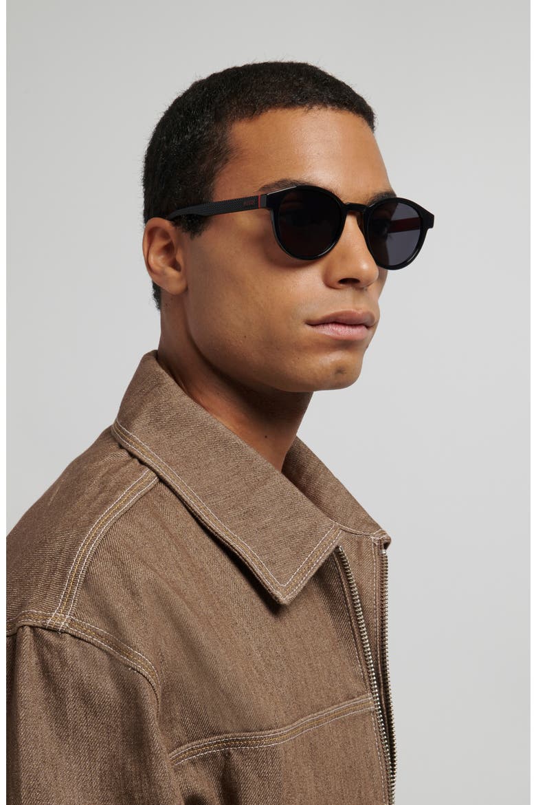 51mm Panthos Sunglasses, Alternate, color, BLACK/ GREY