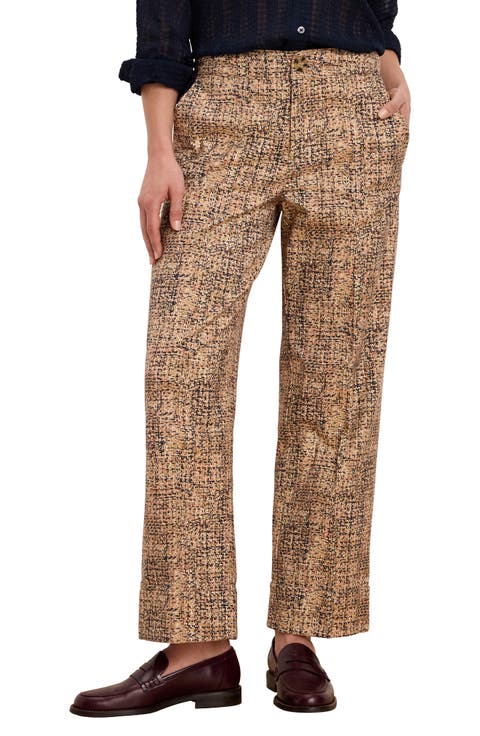 Clarendon Tweed Cuffed Pants
