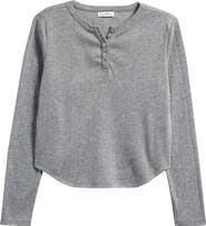 Love, Fire Kids' Long Sleeve Henley