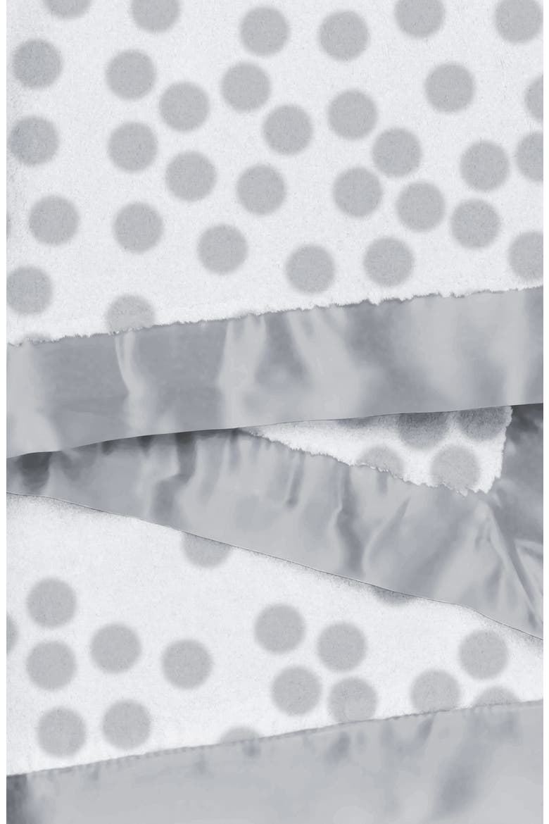 Luxe Soda Baby Blanket, Alternate, color, SILVER