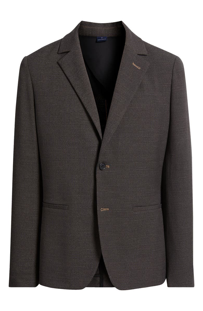 Mizzen+Main Watson Microcheck Wrinkle Resistant Stretch Flannel Sport Coat, Alternate, color, 