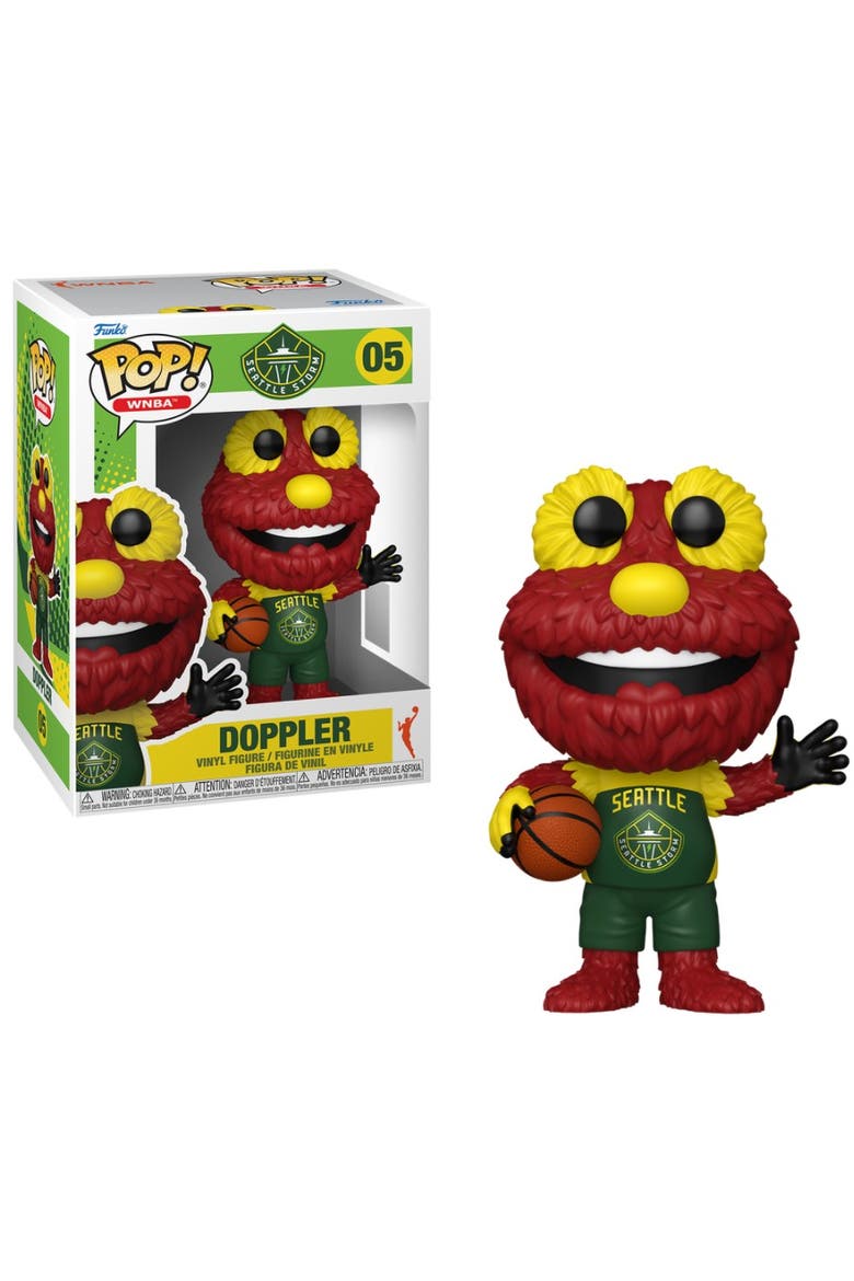 Doppler (Seattle Storm) WNBA Mascot Funko Pop!, Main, color, Multi-Color