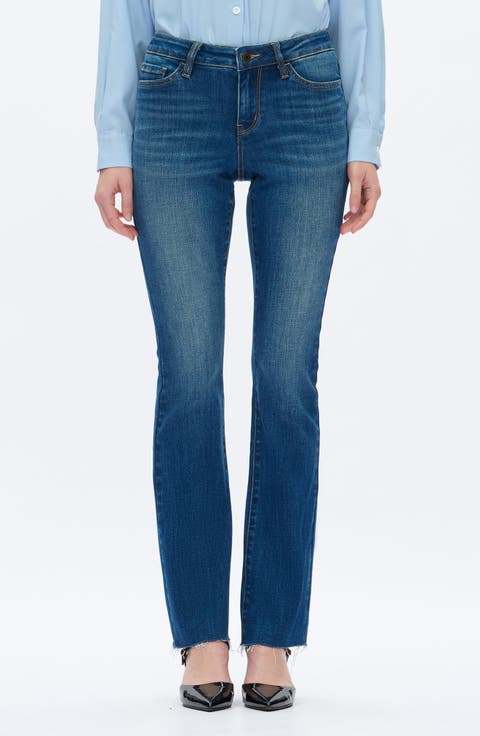 Low Rise Bootcut Jeans