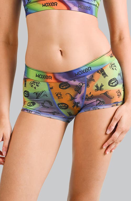 Woxer Bold Ultrasoft Boyshorts In Multi
