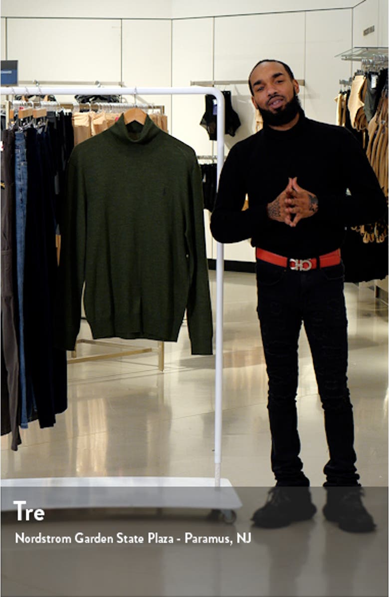 Merino Wool Turtleneck Sweater, sales video thumbnail