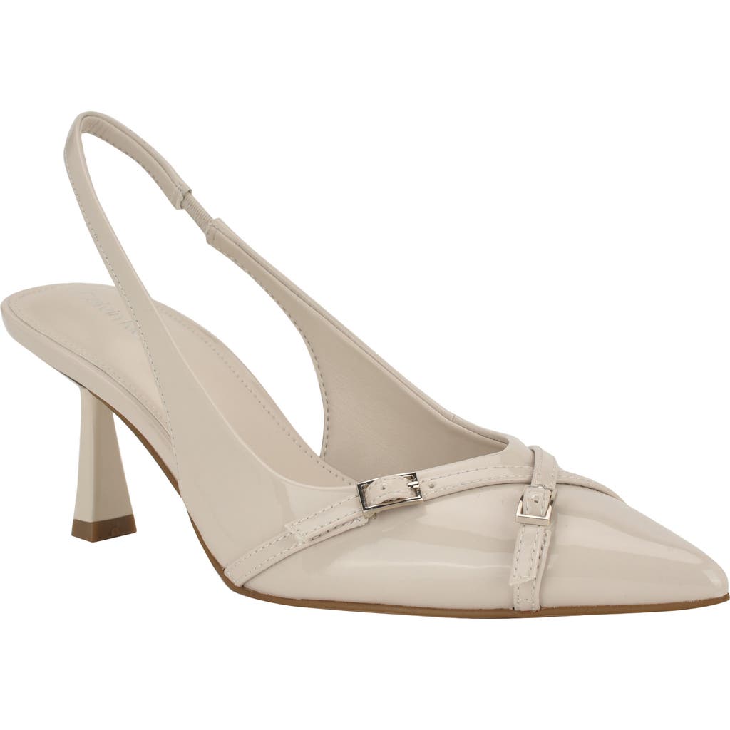 Calvin Klein Tulissa 2 Pointed Toe Slingback Pump In Multi