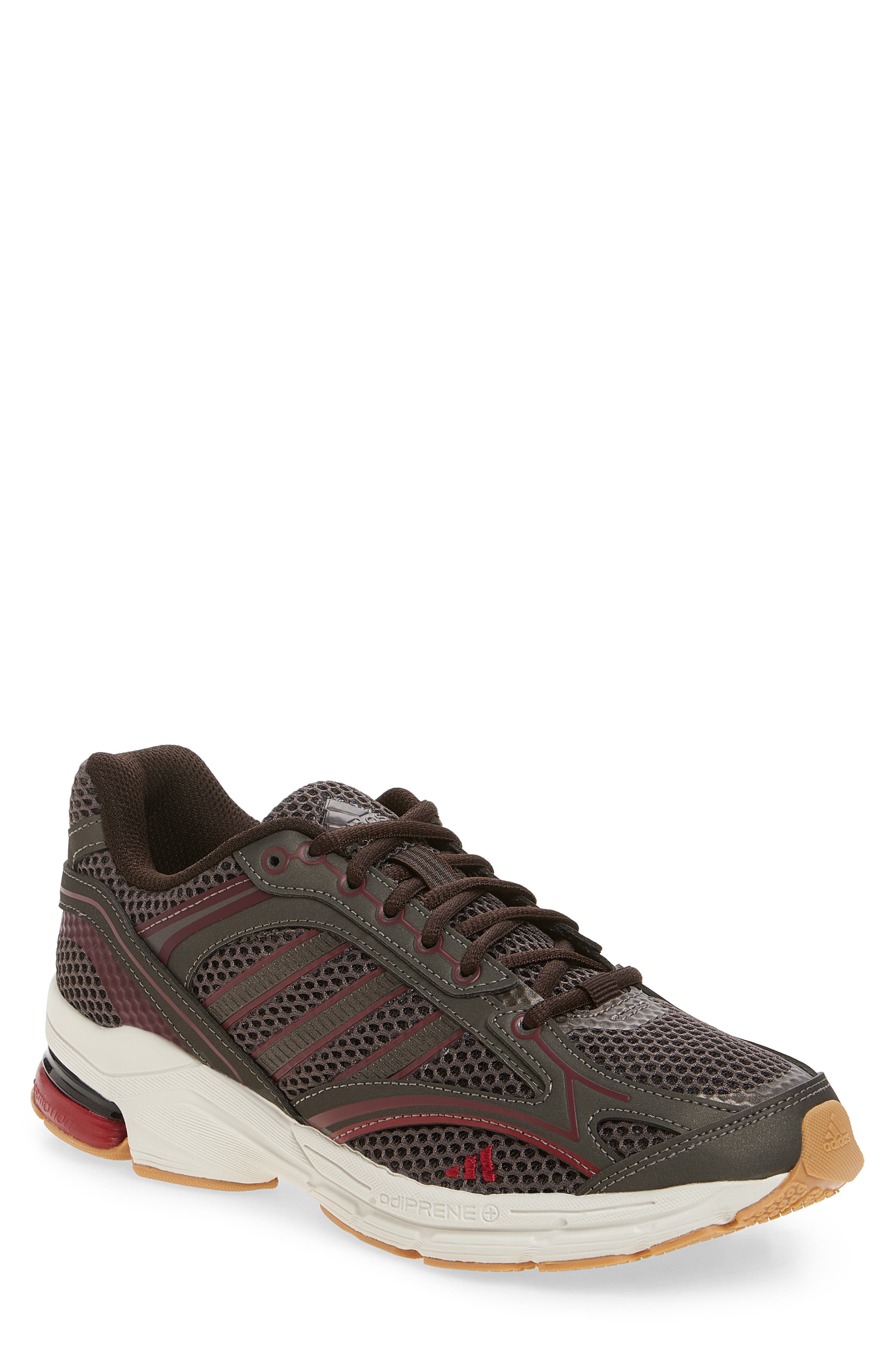 adidas Spiritain 2000 Running Shoe, Main, color, Coffee/ Coffee Met./ Maroon